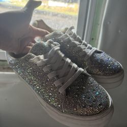 Rhinestone Sneakers 