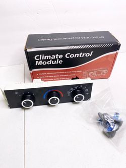 599-217 AC Climate Control Module Panel, Fits 96-20 Chevy Express GMC A/C HVAC Module Heater Air Conditioning Panel, Compatible with 1 Chevy G
