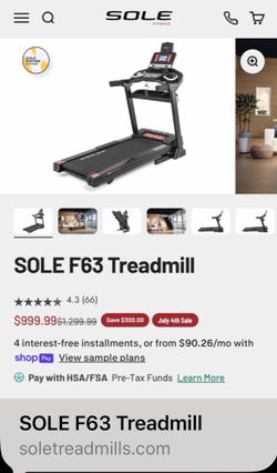 Treadmill - Excellent Condition