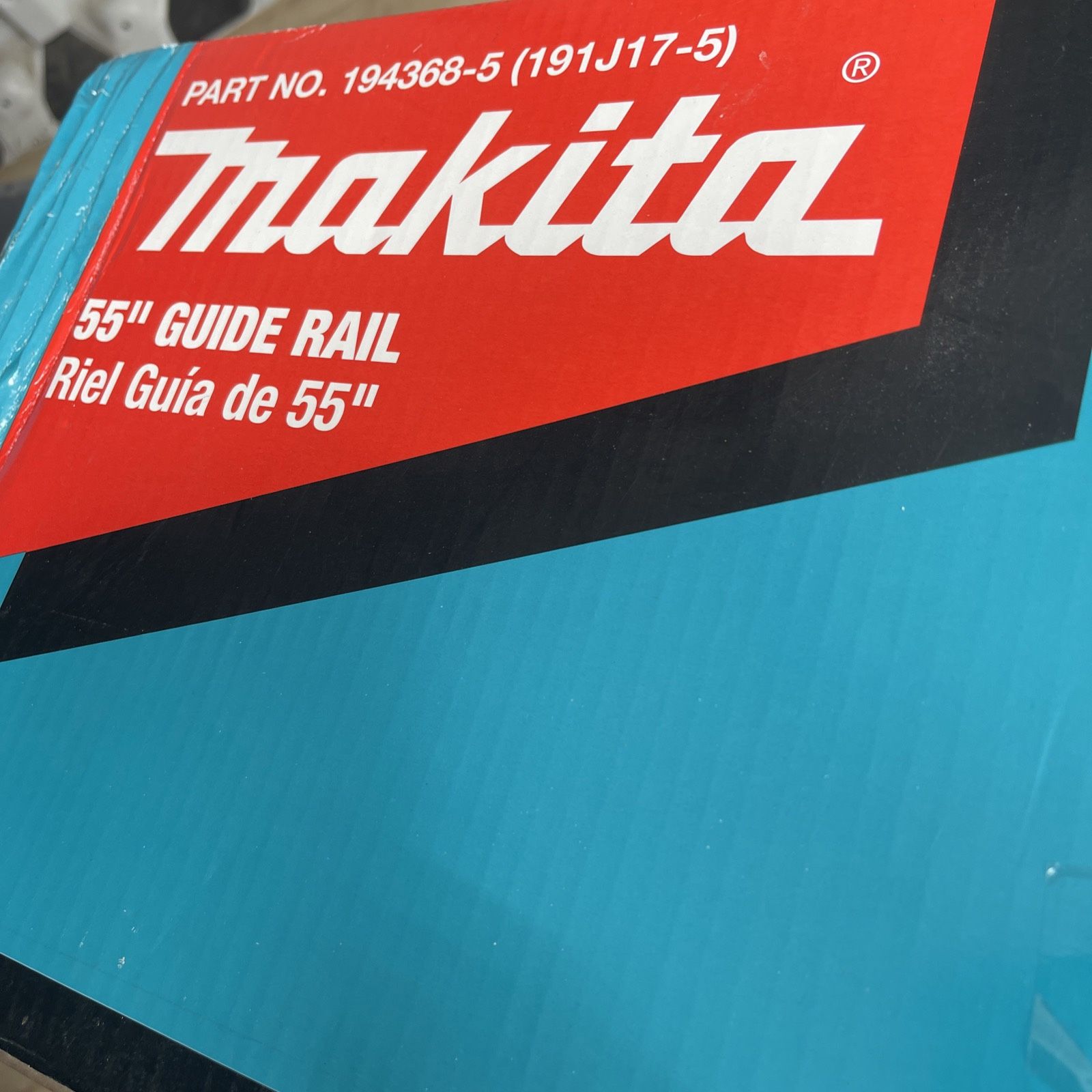 Makita 55” Track Saw Rail Fits Festool Milwaukee