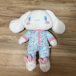 Sanrio Build a Bear Cinnamoroll 2023 Plush NWT with Sleeper and Bunny Slippers