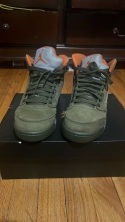 Air Jordan 5 Retro 'Olive' (with box) size 5.5