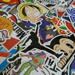 NEW 100 STICKERS RANDOM ASSORTMENT