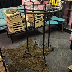 Vintage Round Clothing Rack !!!! 