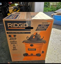 Rigid wet dry vacuum- new