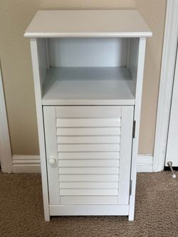 Nightstand/ side table with storage