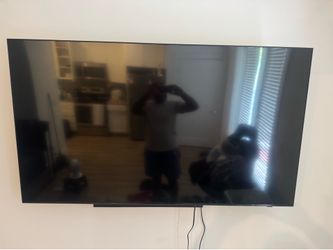 Use 65 inch Samsung TV with sound bar and full motion mount