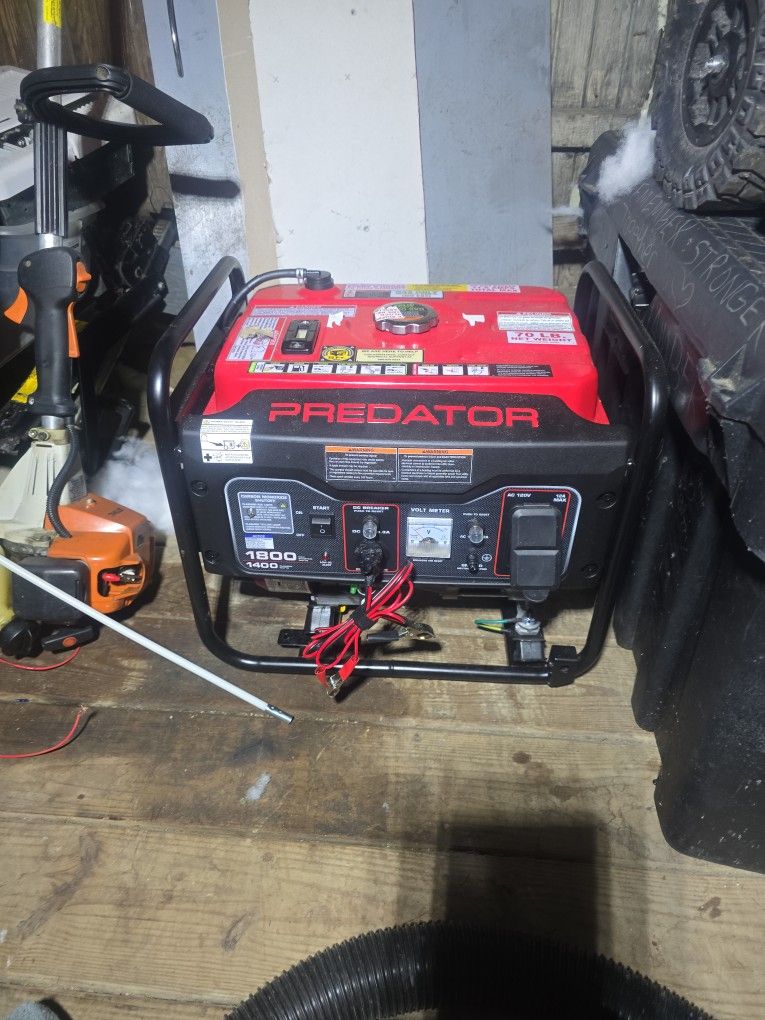 New Predator 1800 Gas Generator