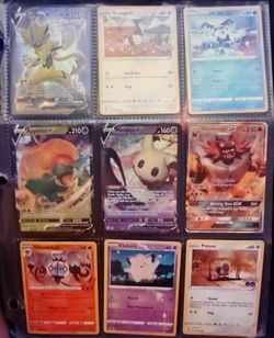 Pokémon TCG Card Lot – 9 Cards