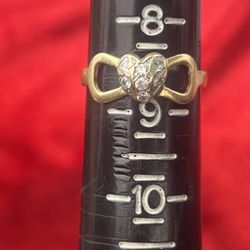 14kt Gold Heart Ring