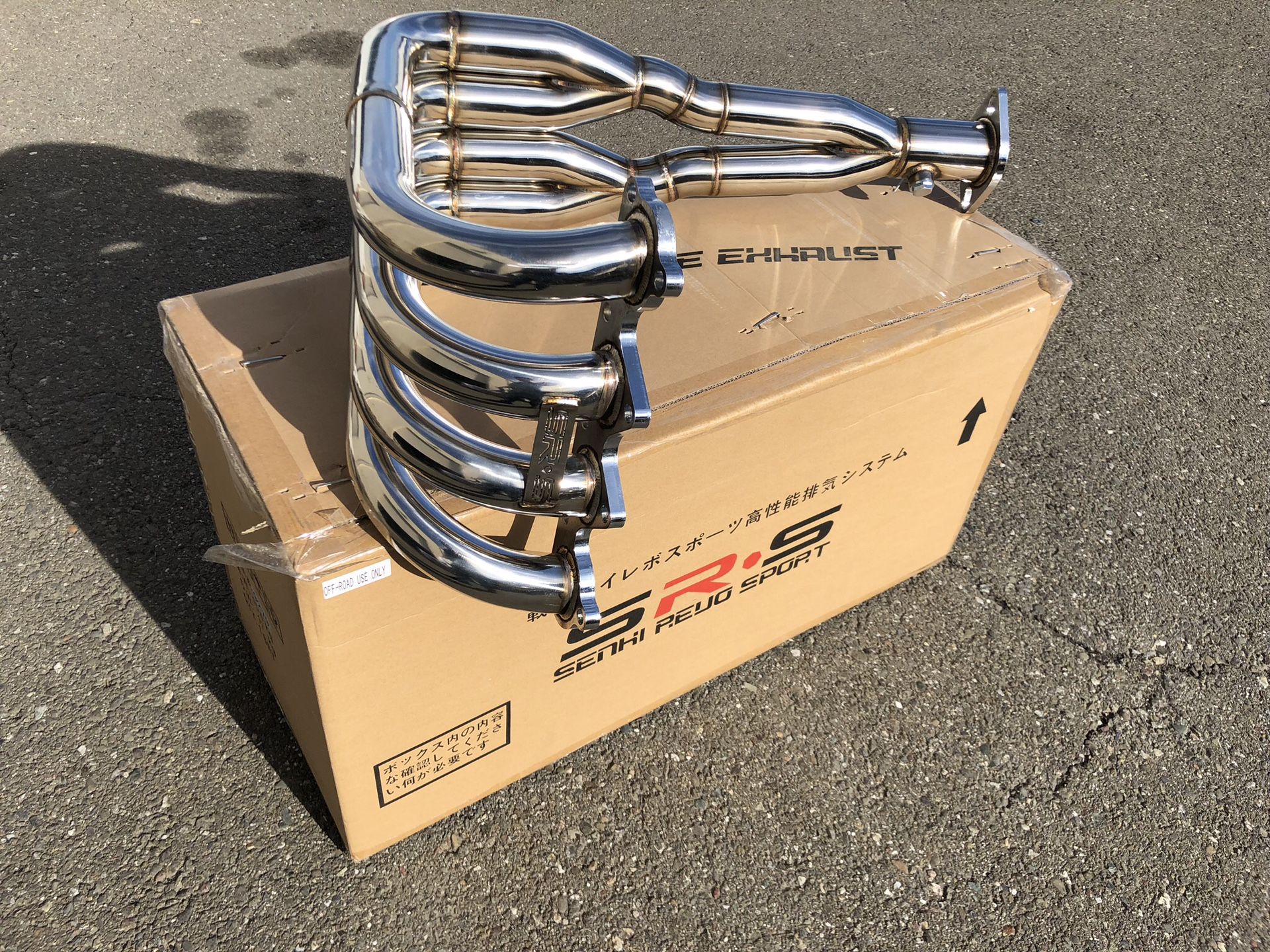 Retail $450 SRS tuning H2B header Tri-Y step collector design h22 with B series trans