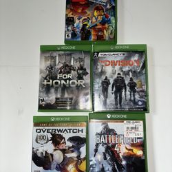 Xboxone Games Lot