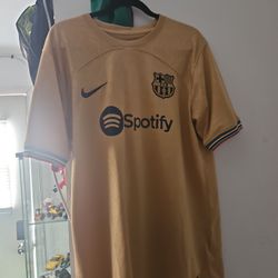 Nike gold Barcelona Jersey Pedri