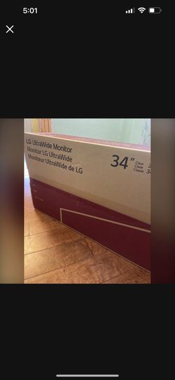 34” Monitor