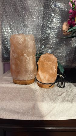 Rock salt lamps
