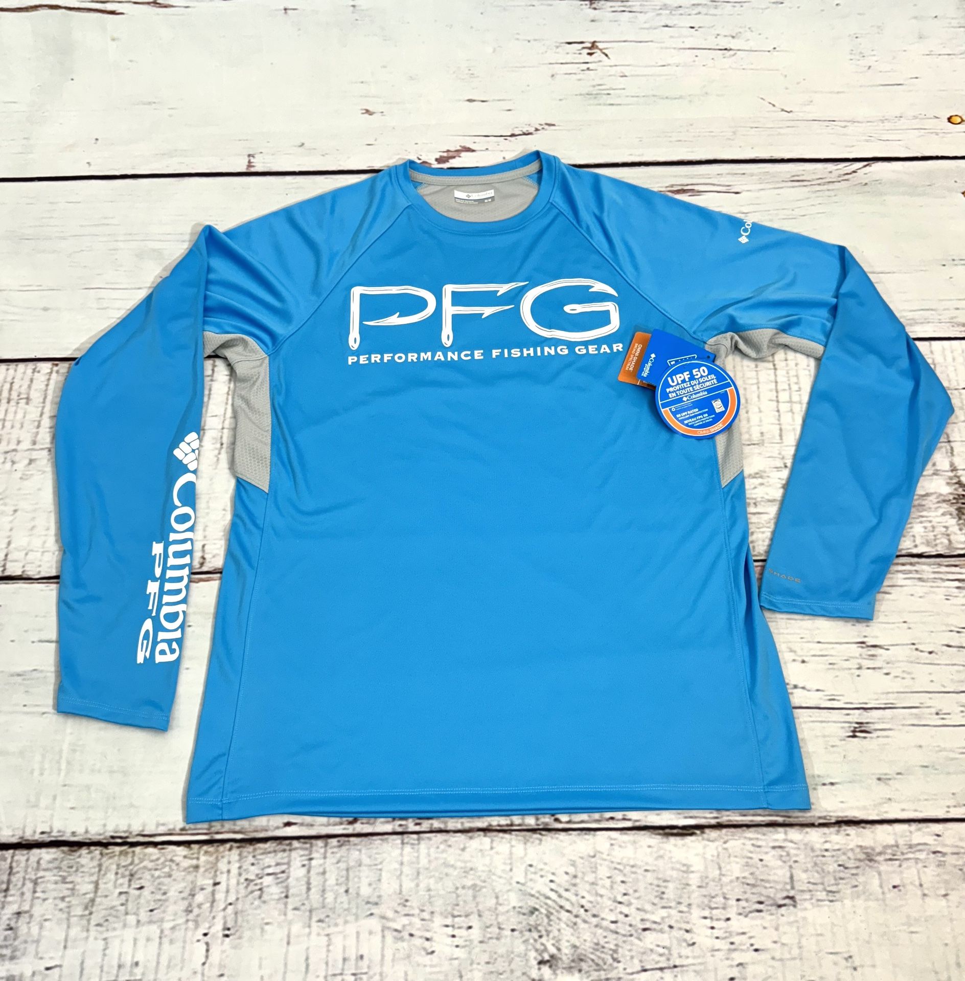 Fishing long sleeve performance shirt