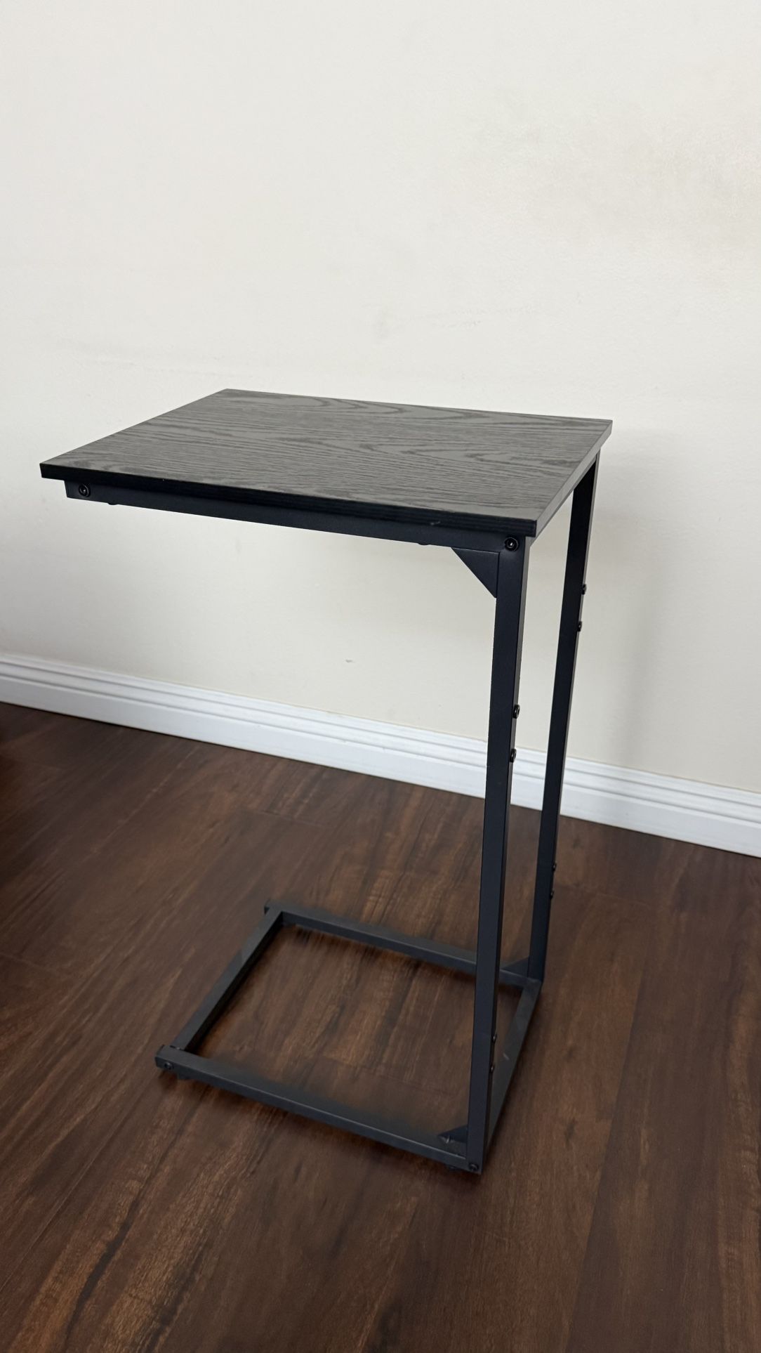 C Shaped Side End Table