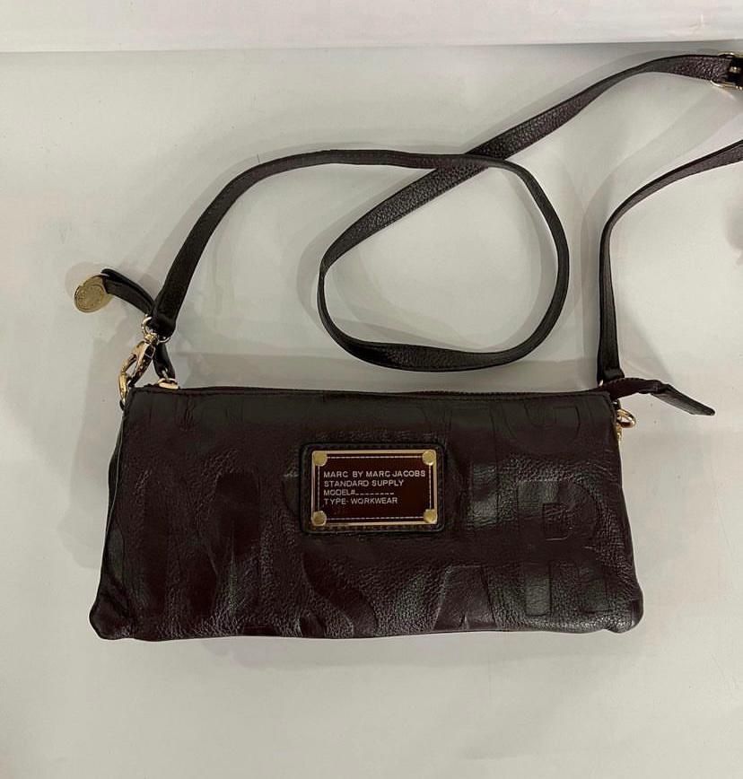 Pre Owned Marc By Marc Jacobs Leather Crossbody Bag