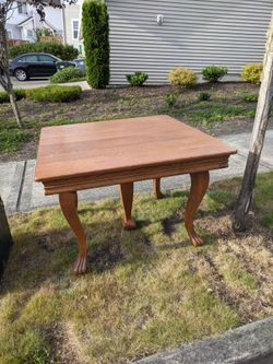 Antique oak table