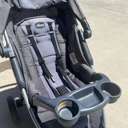 Chicco Viaro Quick Fold Stroller -  Graphite