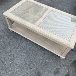 Crate And Barrel Coffee Table 