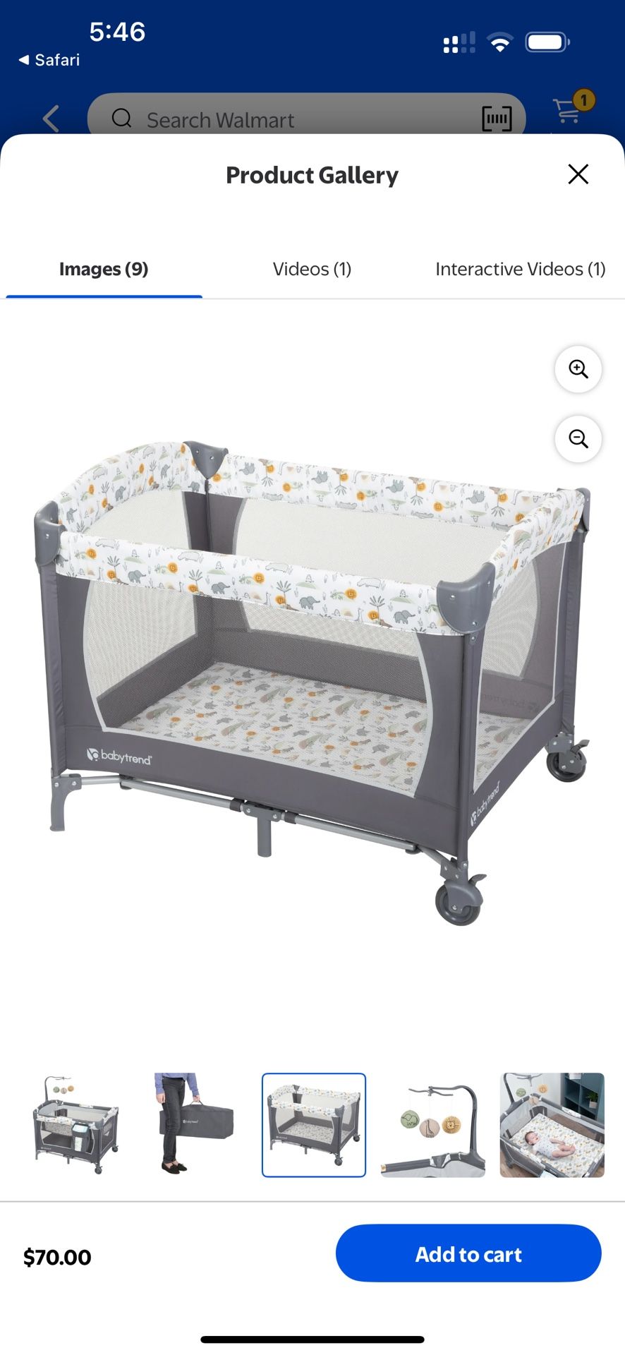 Baby Play Pen Hardly Used