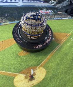 Ohtani World Series replica Ring Dodgers SgA