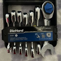 DieHard Ratcheting Wrench Set DHP55123