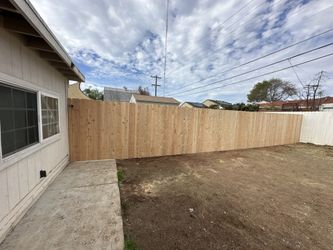 40’ Of Fence Cedar 