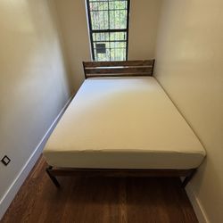 Queen Bed & Mattress. TempurPedic. 