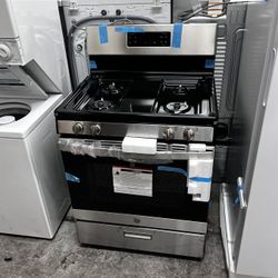 GE 30” FREESTANDING GAS STOVE