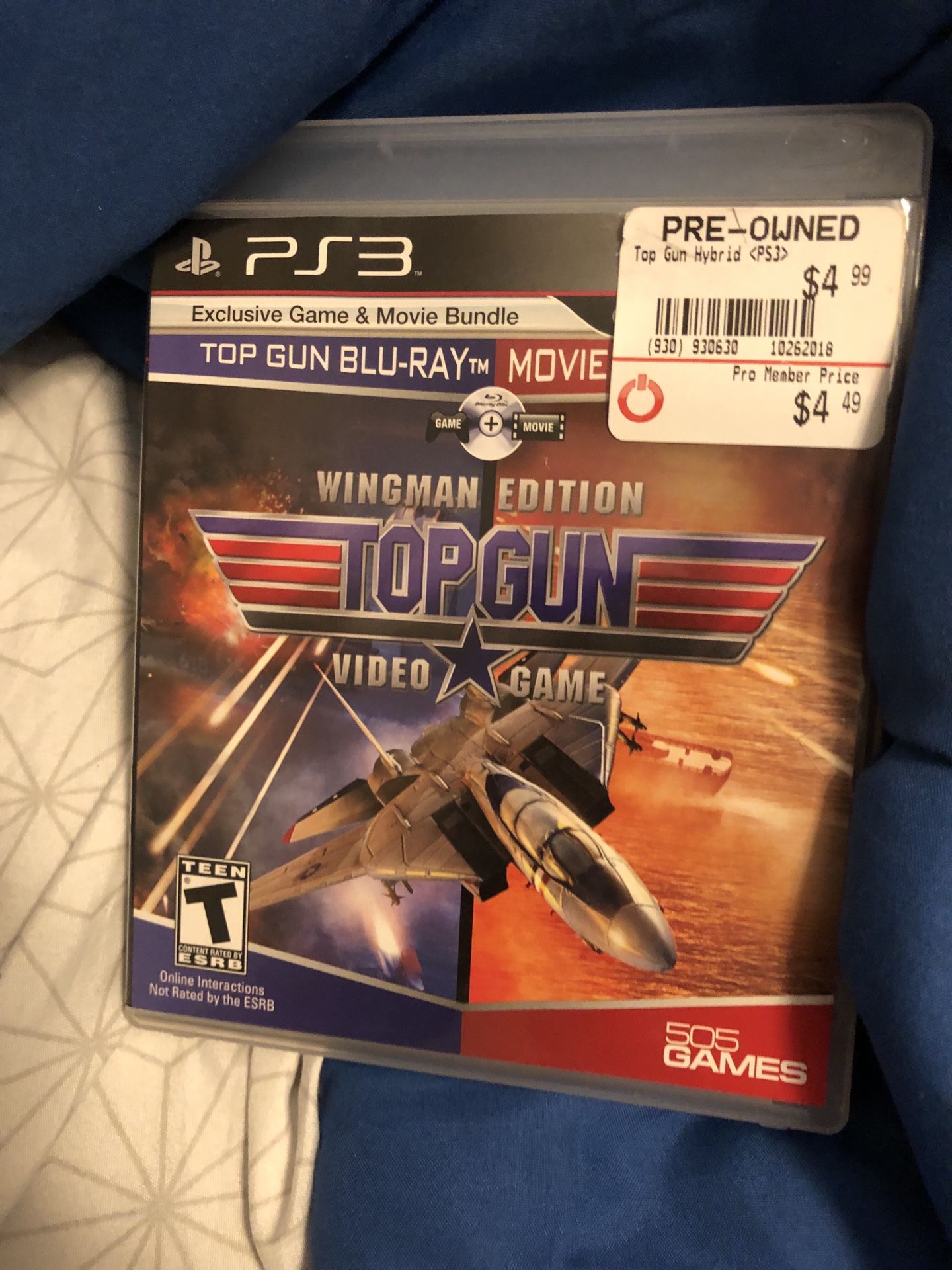 Top gun wingman edition PS3