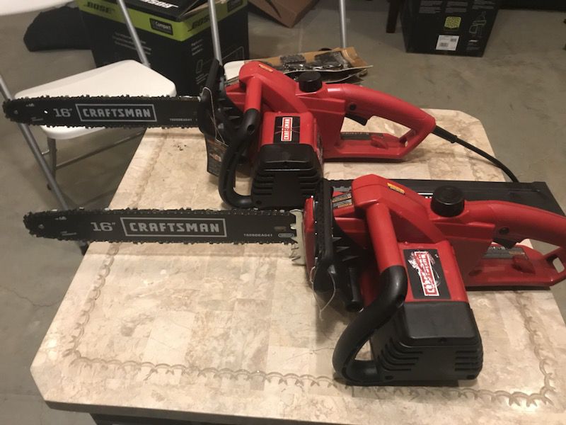 Craftsman 16" Electric Corded Chainsaw
