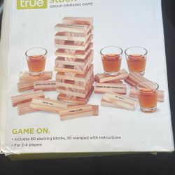 True Stack Group Drinking Game (Jenga)