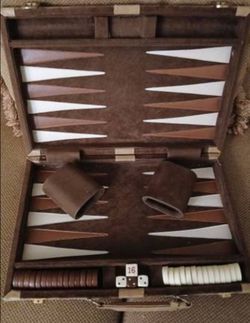 Traveling Backgammon Set