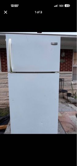 White fridge