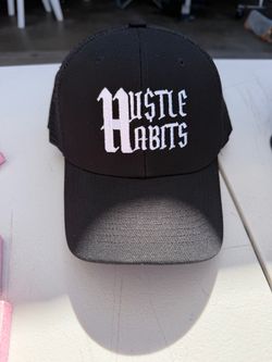 Hustle Habits Black Trucker Hat