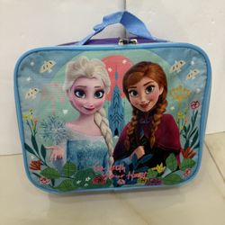Disney - Frozen Princess Anna & Elsa - BPA-Free Insulated Lunch Tote Box Bag