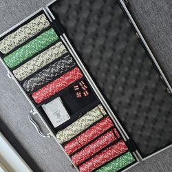 500 Pc Poker Chip Set