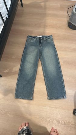 hollister low rise baggy jeans 28x28x