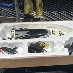 Racing boat
