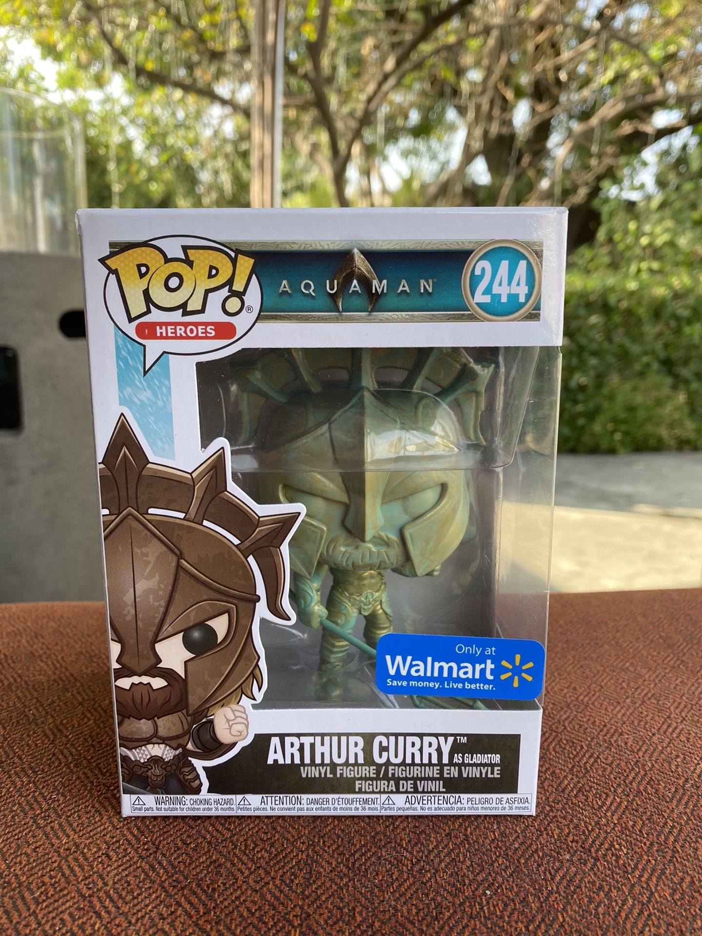 Funko Pop Arthur Curry Gladiator Aquaman DC Comics Walmart Exclusive