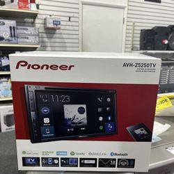 Pioneer Multimedia With 7" Monitor Built-in Bluetooth Radio De Carro Reproductor Avhz5250tv