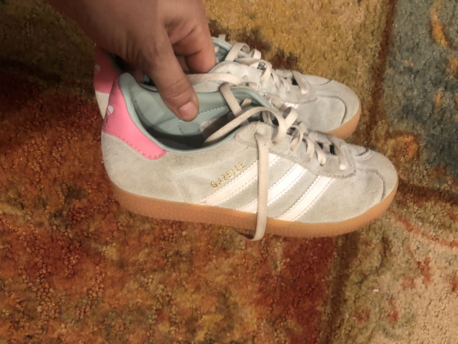 Gazelle Adidas Shoes Girls Size 1
