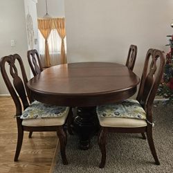 Dining Table With 4 Chairs