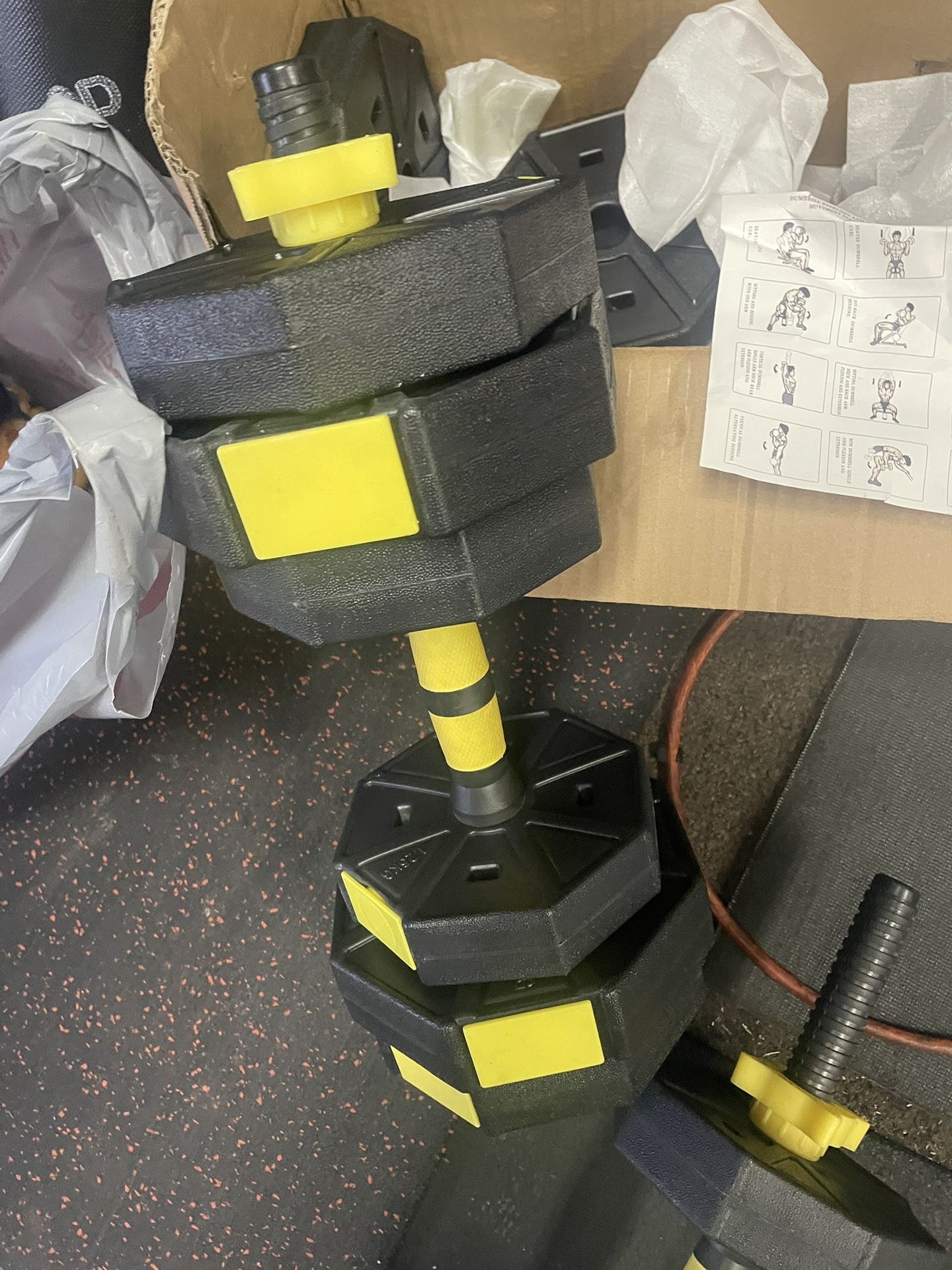 44 Lbs Adjustable Weight System