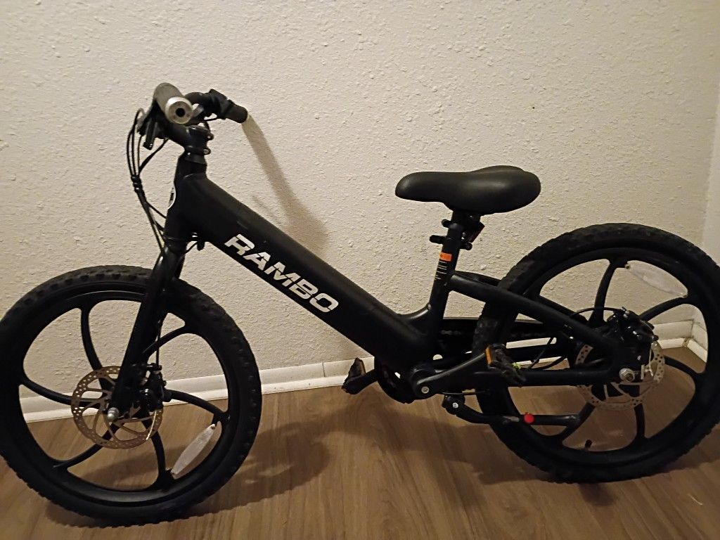 Rambo 20 In Kids Electric Bike