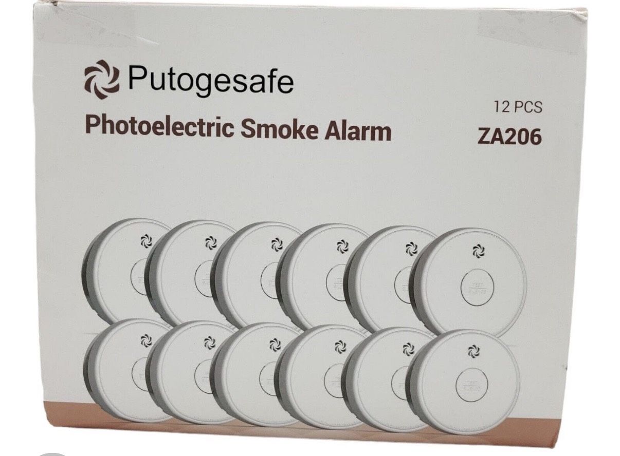 putogesafe smoke detector 12 pack