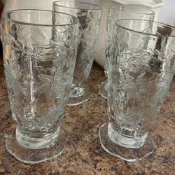 4 Vasos De Princess House 