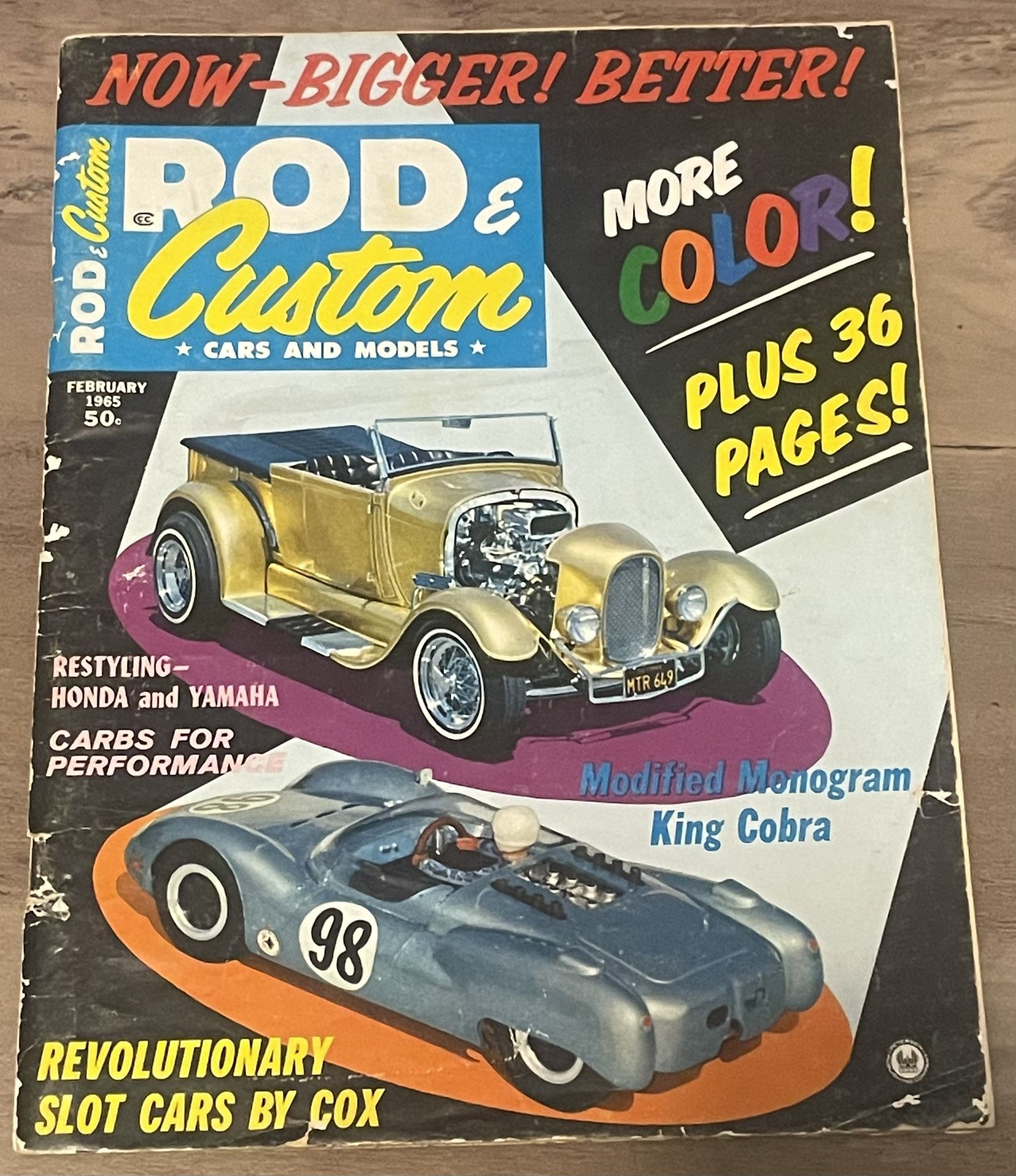 Classic ROD & CUSTOM Magazine(Feb. 1965)